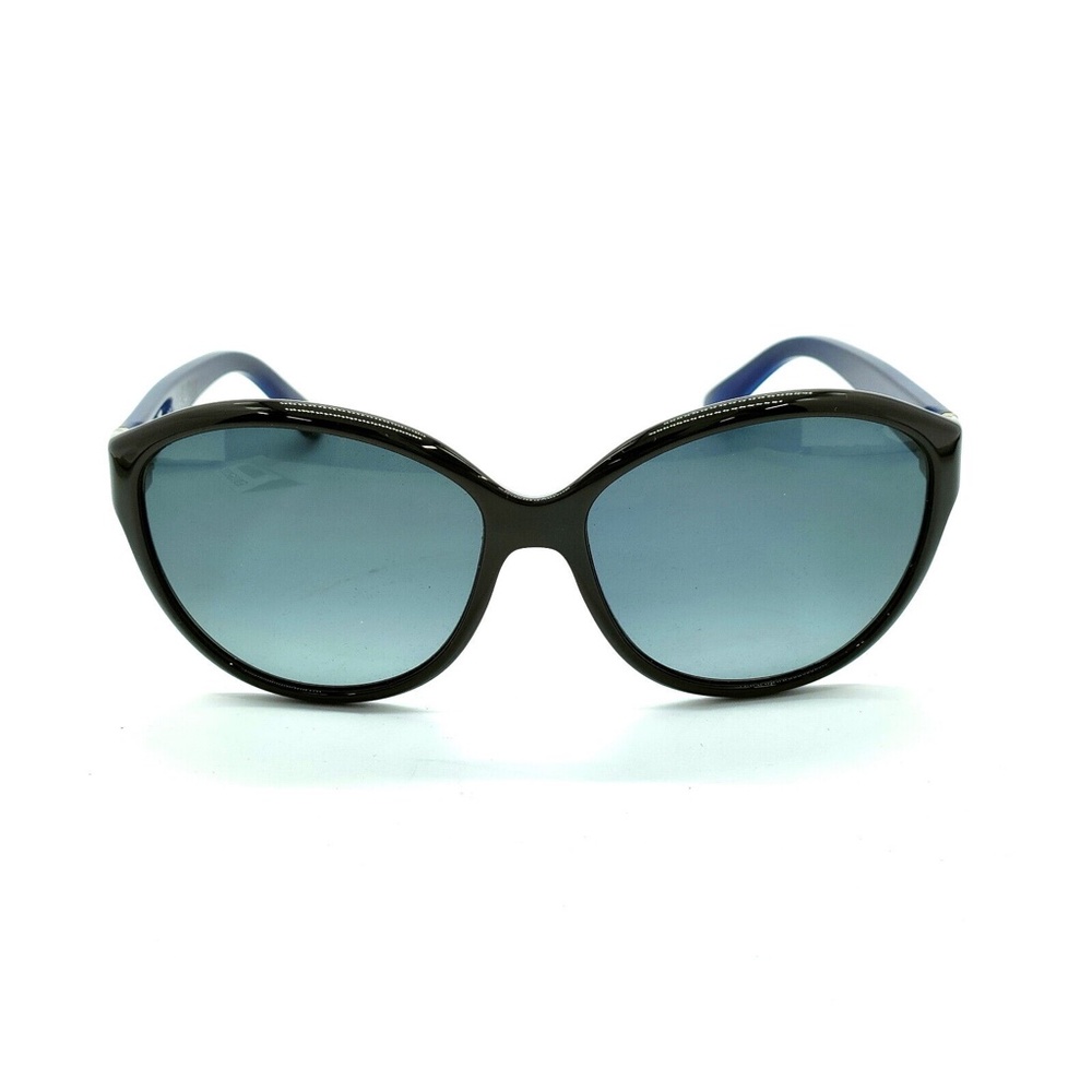 SALVATORE FERRAGAMO Sunglasses SF717S Unisex Black Oval cat eye